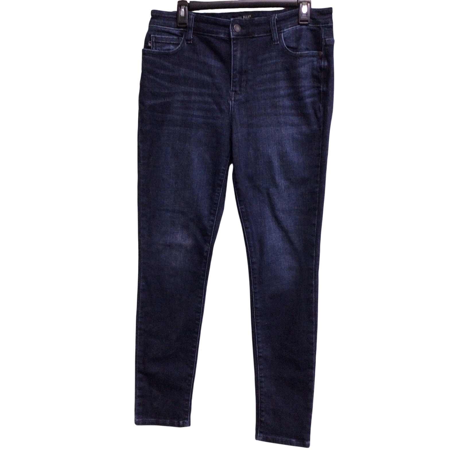 Judy Blue Womens High Rise Skinny Fit Dark Wash Jeans Size 11/30 Regular